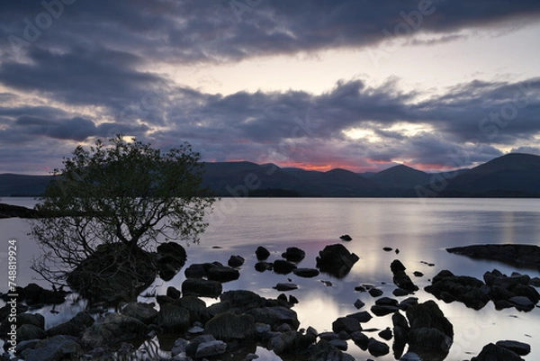 Obraz Beautiful Loch Lomond at Sunset