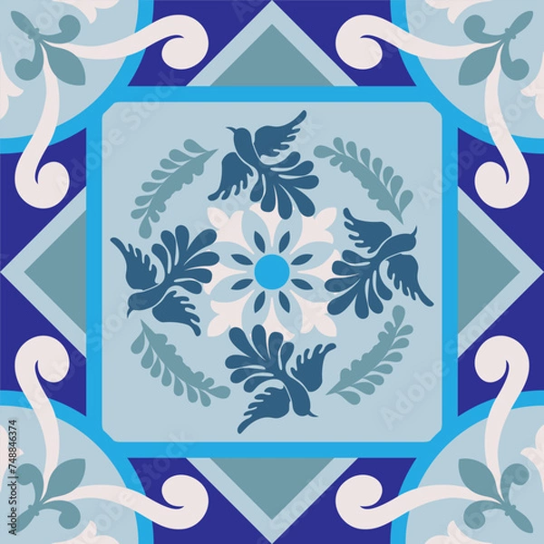 Obraz abstract floral background