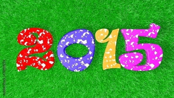 Obraz Happy year 2015