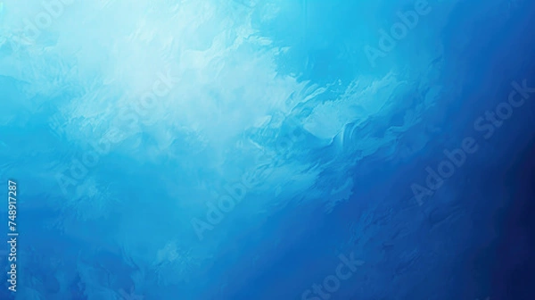 Obraz Abstract blue gradient background.