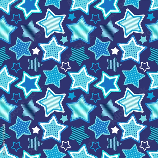 Fototapeta Abstract seamless vector background