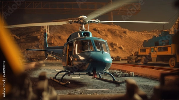 Obraz Military Helicopter