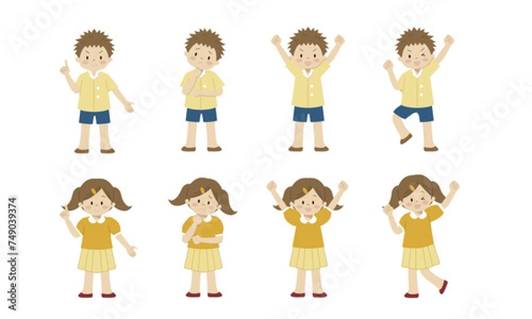 Obraz 男の子と女の子