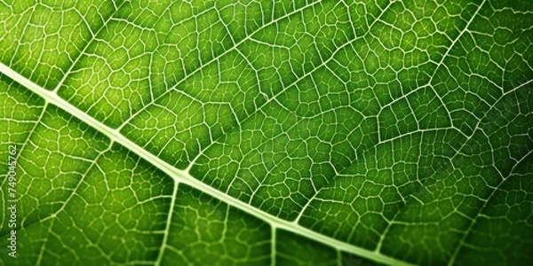 Fototapeta a close up of a leaf