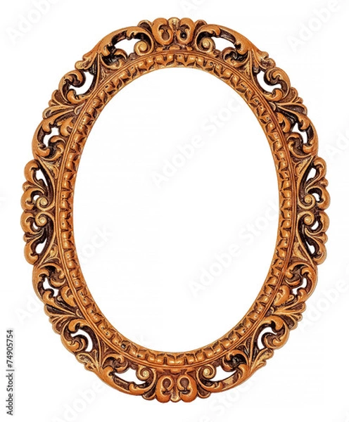 Obraz Vintage gold frame