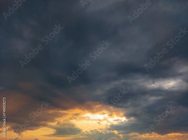Obraz sky with clouds
