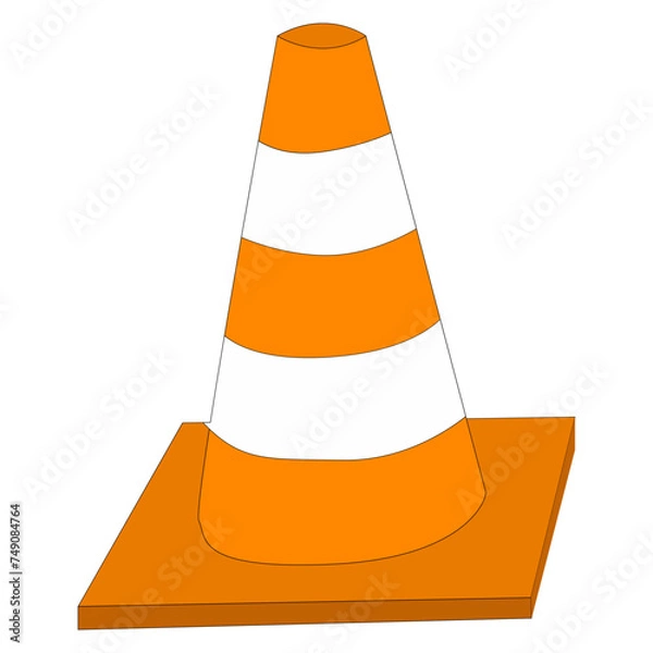 Fototapeta Construction Equipment Element Illustration