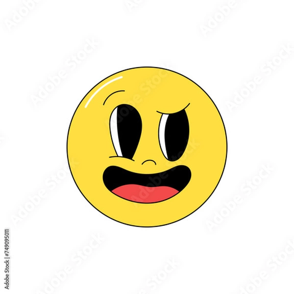 Obraz Emoji Expression Illustration