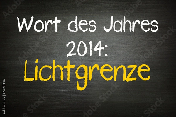 Fototapeta Lichtgrenze