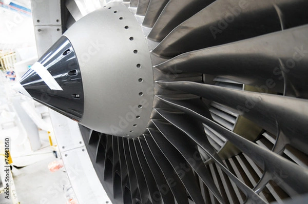 Obraz jet engine fan