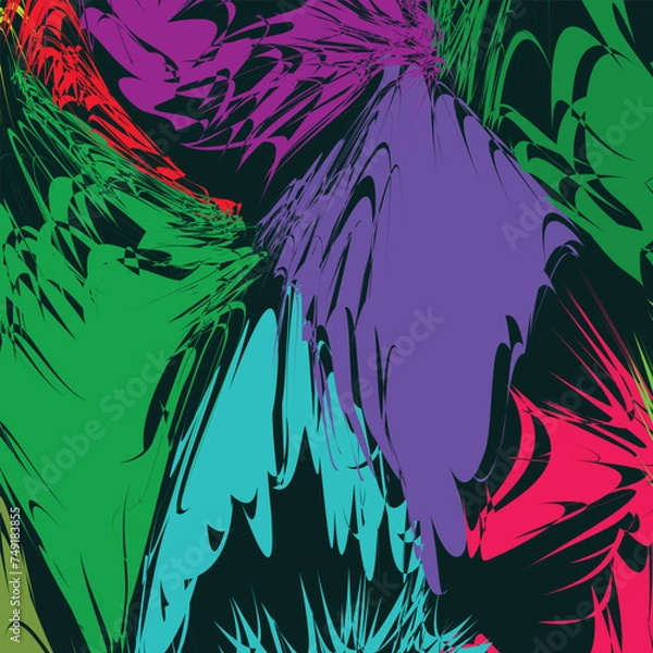 Fototapeta creative liquid background cellarful using adobe illustrator. 