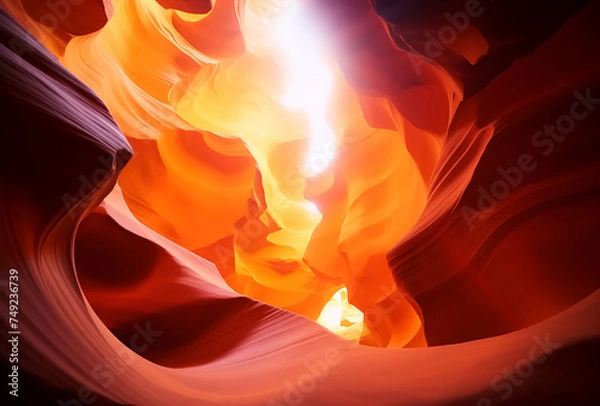 Fototapeta abstract fire background