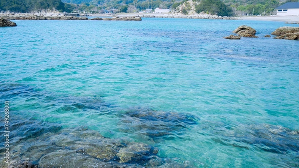 Fototapeta 青い海