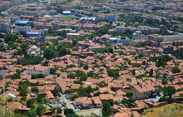 Fototapeta Cankiri, Turkey. April 23, 2019. Located in Cankiri, Turkey, the Sultan Suleyman Mosque was built in 1558.