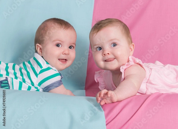 Obraz brother and sister