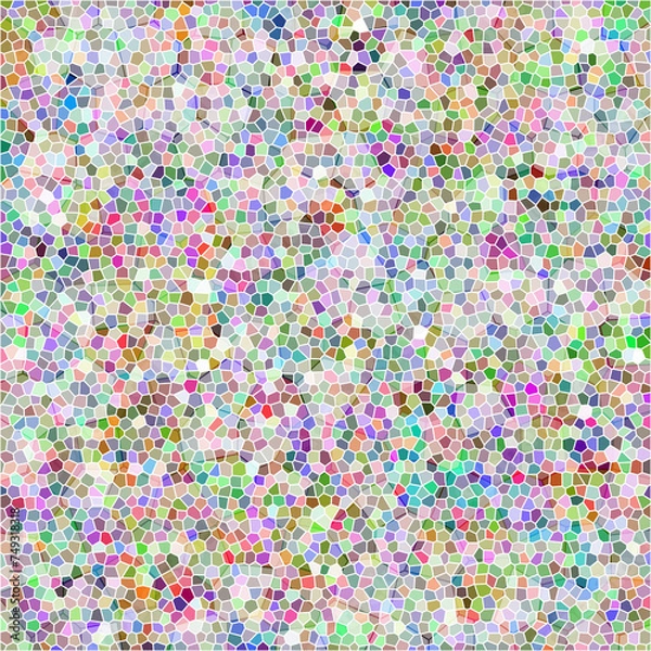 Obraz ABSTRACT BACKGROUND PATTERN DIMENSION TRENDY COLORFUL GEOMETRY DISTORTED EFFECT GRAPHIC TEXTURE. PERSPECTIVE SCIENCE ILLUSTRATION PRESENTATION DESIGN.