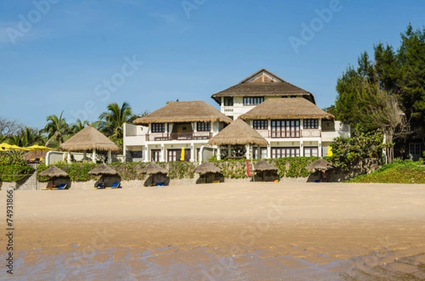 Obraz отель у моря, вьетнам