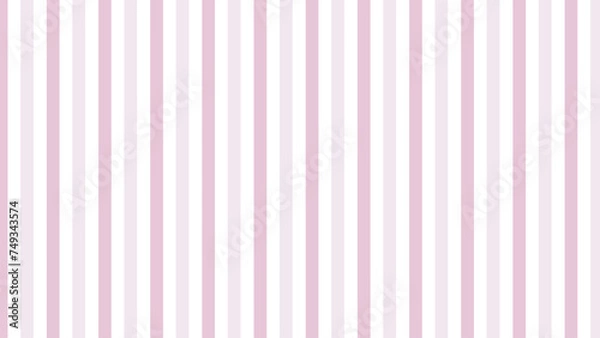 Obraz Pink and white stripes seamless pattern background vector image