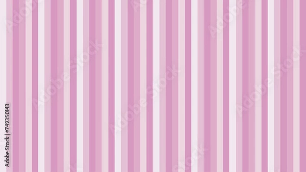 Obraz Pink and white stripes seamless pattern background vector image