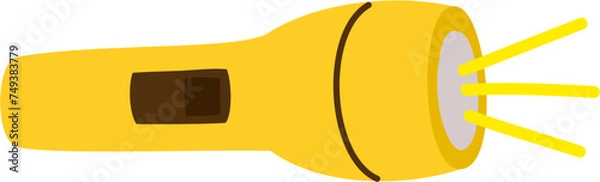 Obraz flashlight clipart