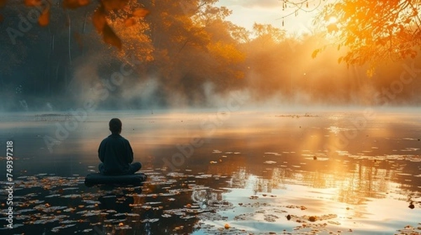 Fototapeta Serenity in Solitude