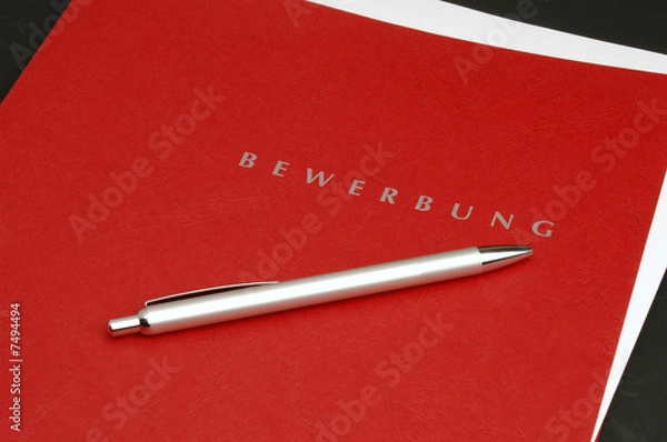 Fototapeta Bewerbung 122