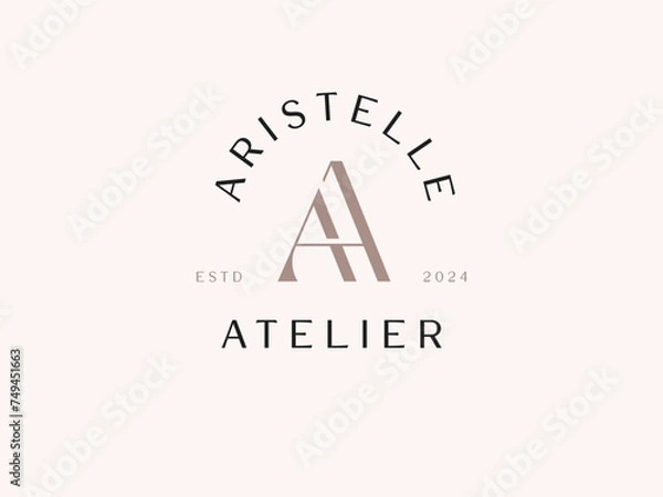 Fototapeta Professional Lettermark Initials Logo Design
