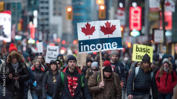 Fototapeta Universal basic income 