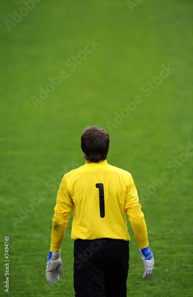 Obraz Bramkarz piłkarski