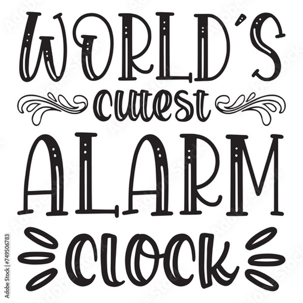 Obraz world’s cutest alarm clock