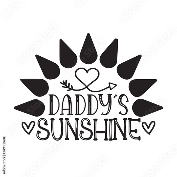 Obraz daddy’s sunshine