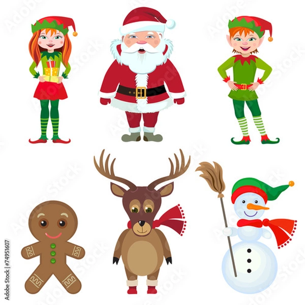 Obraz Set for Christmas-03