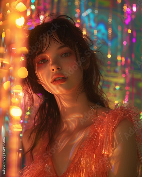 Obraz PORTRET PIĘKNA