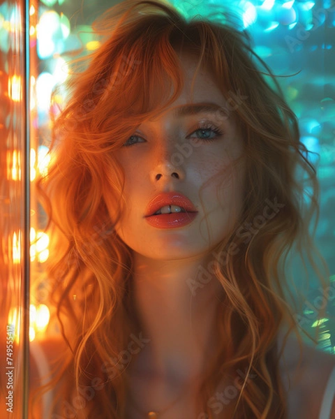 Obraz PORTRET PIĘKNA