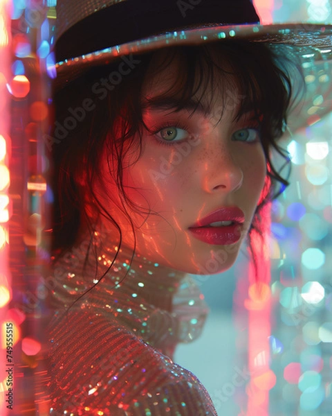 Obraz PORTRET PIĘKNA