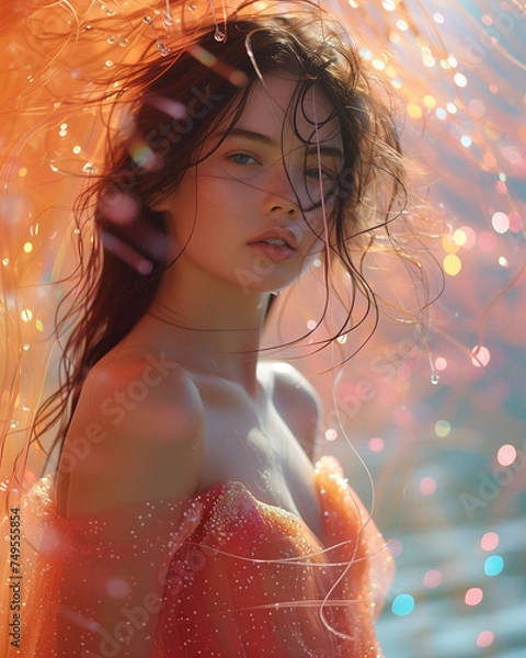 Obraz PORTRET PIĘKNA