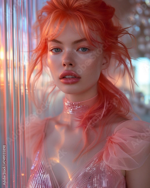 Obraz PORTRET PIĘKNA