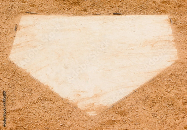 Fototapeta Home Plate