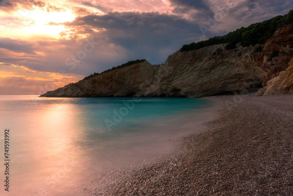 Obraz sunset on the beach