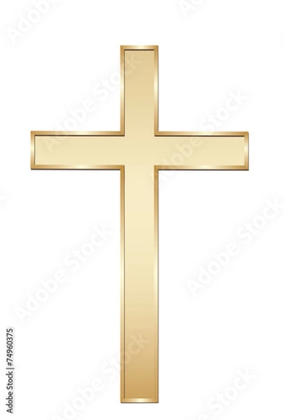 Obraz Golden cross.