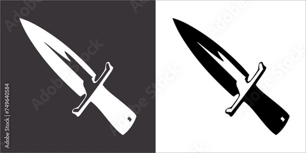 Fototapeta IIlustration Vector graphics of Cut Point icon