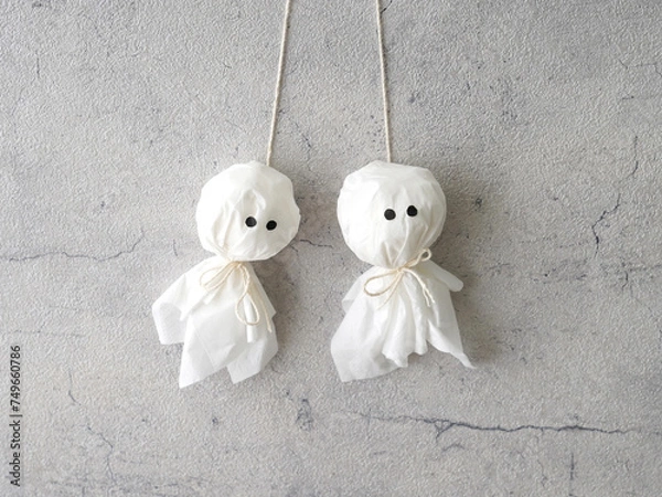 Obraz 日本の風習てるてる坊主