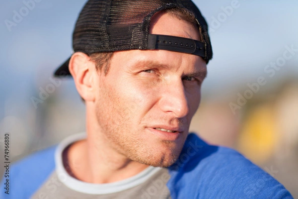 Obraz Tough guy portrait