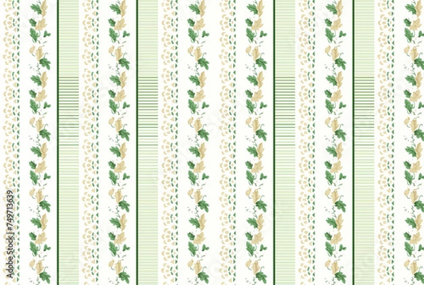 Obraz Digital And Textile Design Pattern