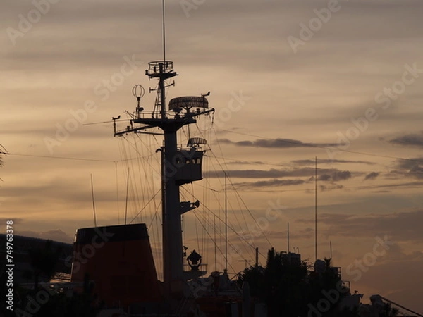 Obraz 船舶のレーダー