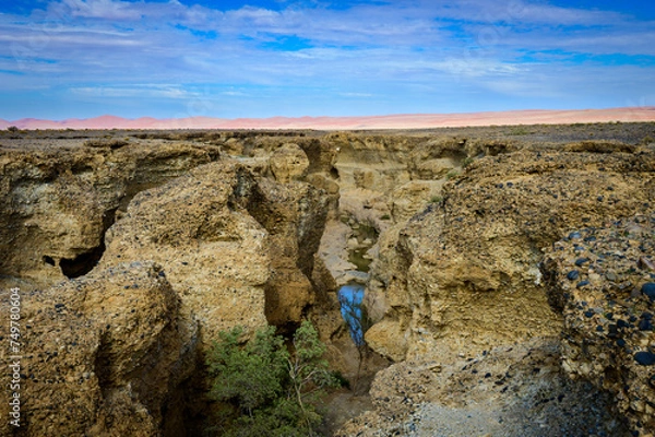 Fototapeta Sesriem canyon with water
