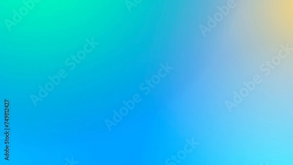 Obraz blue and green gradient background