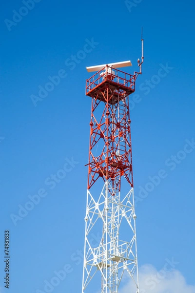 Fototapeta radar tower