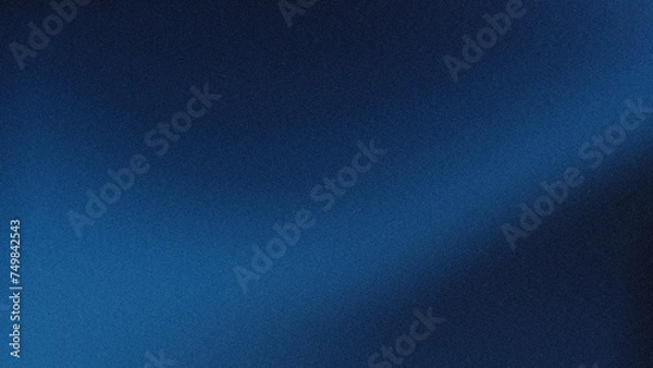 Fototapeta textured deep blue grainy abstract background