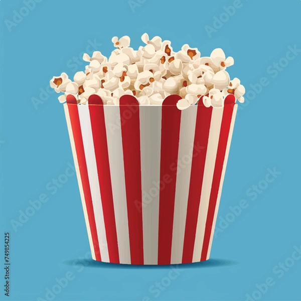 Fototapeta box of popcorn